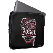 Suicide Squad | Eigentum an Joker Laptopschutzhülle (Vorne Rechts)