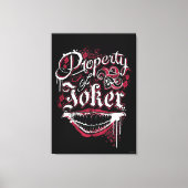Suicide Squad | Eigentum an Joker Leinwanddruck (Vorderseite)
