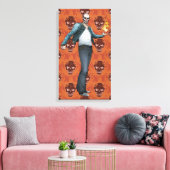 Suicide Squad | El Diablo Comic Buchkunst Leinwanddruck (Insitu (Wohnzimmer))