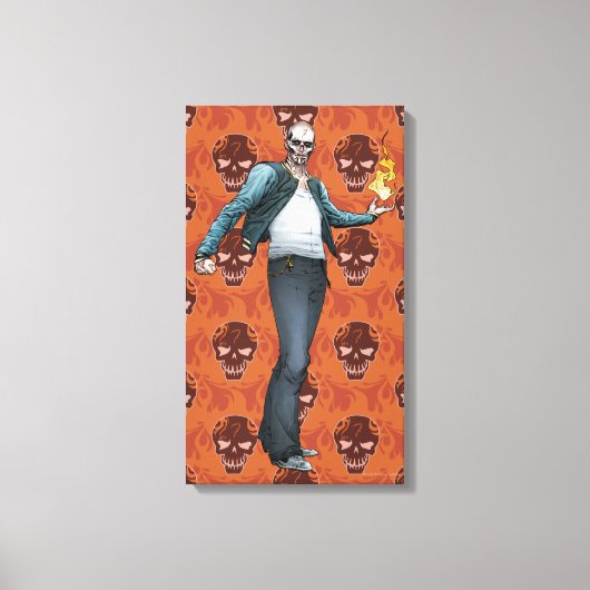 Suicide Squad | El Diablo Comic Buchkunst Leinwanddruck (Vorderseite)