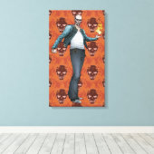 Suicide Squad | El Diablo Comic Buchkunst Leinwanddruck (Insitu (Holzboden))