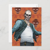 Suicide Squad | El Diablo Comic Buchkunst Postkarte (Vorne/Hinten)