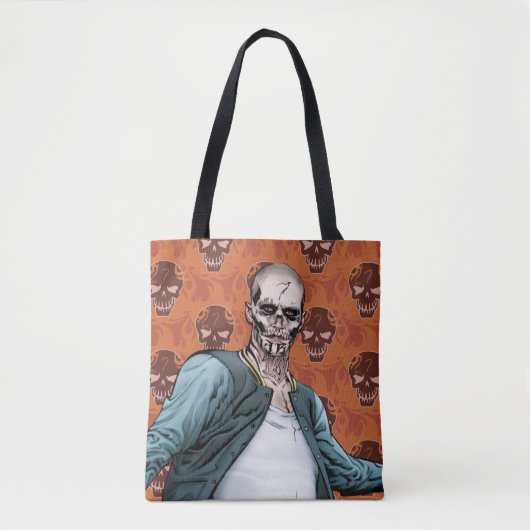 Suicide Squad | El Diablo Comic Buchkunst Tasche (Vorderseite)