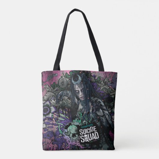 Suicide Squad | Enchantress Character Graffiti Tasche (Rückseite)