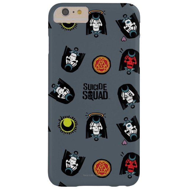 Suicide Squad | Enchantress Emoji Pattern Case-Mate iPhone Hülle (Rückseite)