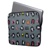 Suicide Squad | Enchantress Emoji Pattern Laptopschutzhülle (Vorderseite Links)