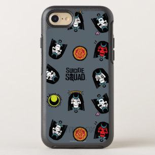 Suicide Squad   Enchantress Emoji Pattern OtterBox Symmetry iPhone 8/7 Hülle