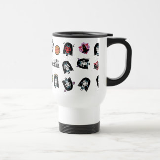 Suicide Squad | Enchantress Emoji Pattern Reisebecher