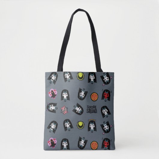 Suicide Squad | Enchantress Emoji Pattern Tasche (Vorderseite)