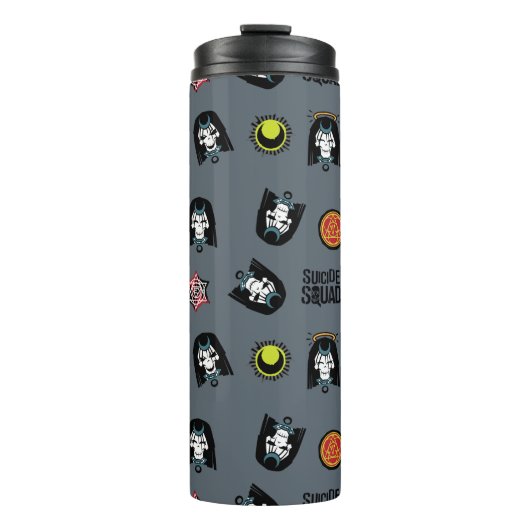 Suicide Squad | Enchantress Emoji Pattern Thermosbecher (Vorderseite)