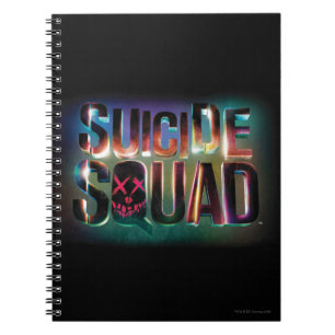 Suicide Squad Farbiges Leuchtlogo Notizblock