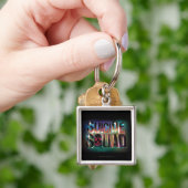 Suicide Squad | Farbiges Leuchtlogo Schlüsselanhänger (Hand)