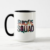 Suicide Squad | Farbiges Leuchtlogo Tasse (Links)