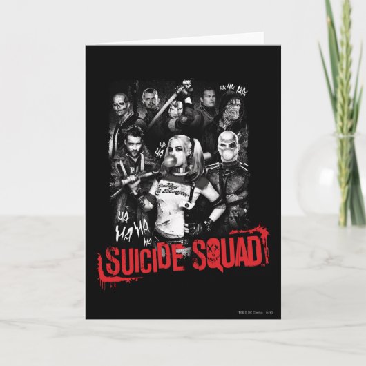 Suicide Squad | Foto der Grunge Group Karte (Vorderseite)