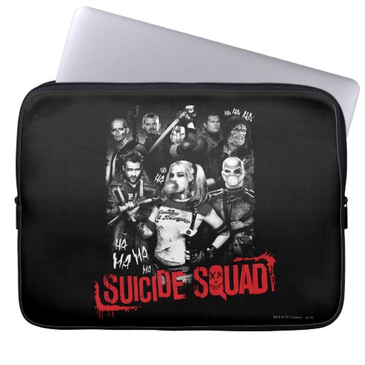 Suicide Squad | Foto der Grunge Group Laptopschutzhülle (Vorderseite)