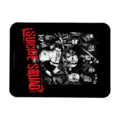 Suicide Squad | Foto der Grunge Group Magnet (Horizontal)