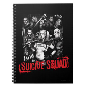 Suicide Squad   Foto der Grunge Group Notizblock