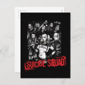 Suicide Squad | Foto der Grunge Group Postkarte (Vorne/Hinten)