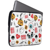 Suicide Squad | Freunde für immer Muster Laptopschutzhülle (Vorne Rechts)