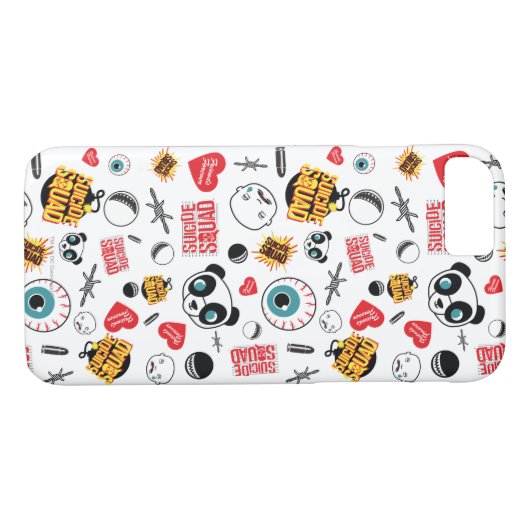 Suicide Squad | Friends Forever Pattern Case-Mate iPhone Hülle (Rückseite (Horizontal))
