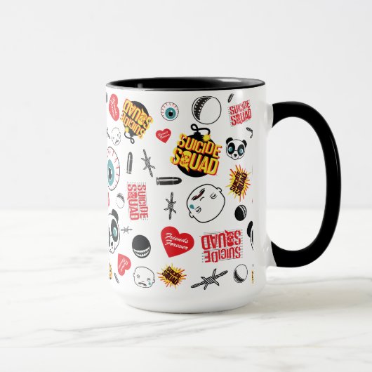 Suicide Squad | Friends Forever Pattern Tasse (Rechts)