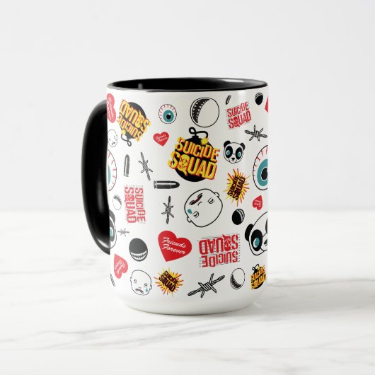 Suicide Squad | Friends Forever Pattern Tasse (Vorderseite Links)