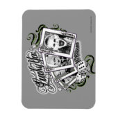 Suicide Squad | "Glückliche Spieler" Spielkarten Magnet (Vertikal)