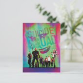 Suicide Squad | Green Joker & Squad Movie Poster Postkarte (Stehend Vorderseite)