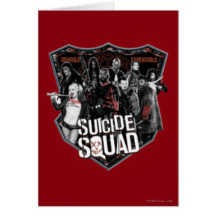 Suicide Squad Group Abzeichen Foto