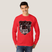 Suicide Squad | Group Abzeichen Foto T-Shirt (Vorne ganz)
