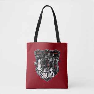 Suicide Squad   Group Abzeichen Foto Tasche