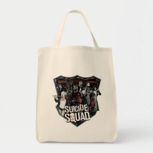 Suicide Squad Group Abzeichen Foto Tragetasche