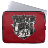 Suicide Squad Group Badge Foto Laptopschutzhülle (Vorderseite)