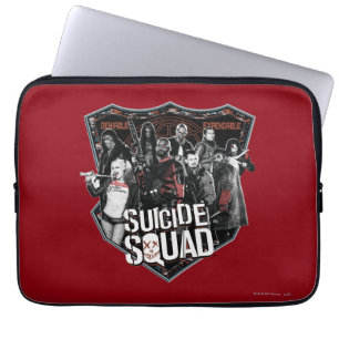 Suicide Squad Group Badge Foto Laptopschutzhülle