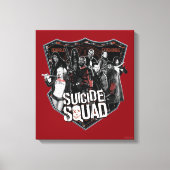 Suicide Squad Group Badge Foto Leinwanddruck (Vorderseite)