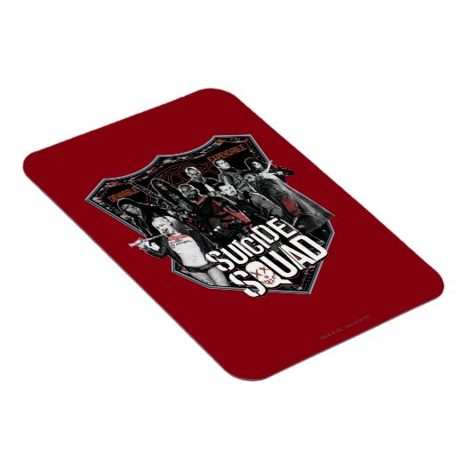 Suicide Squad Group Badge Foto Magnet (Rechte Seite)