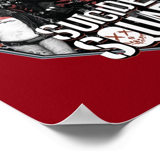 Suicide Squad Group Badge Foto Poster (Ecke)