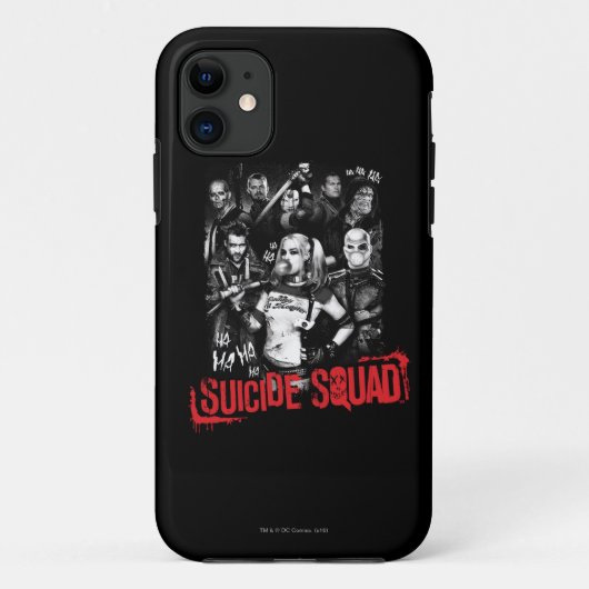 Suicide Squad | Grunge Group Photo Case-Mate iPhone Hülle (Rückseite)