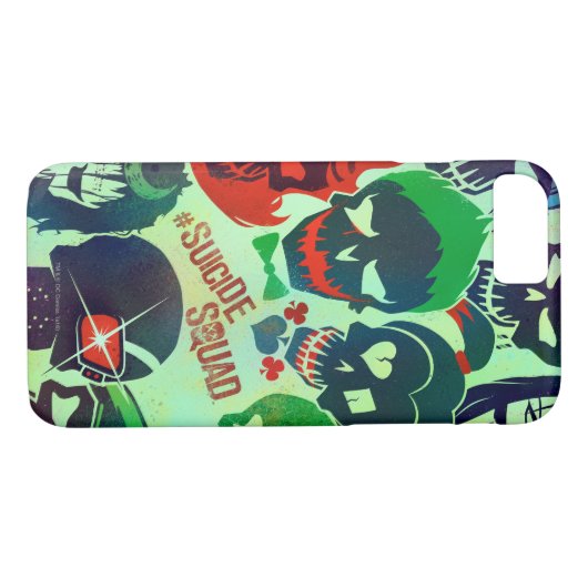 Suicide Squad | Gruppentoss Case-Mate iPhone Hülle (Rückseite (Horizontal))