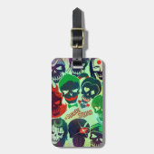 Suicide Squad | Gruppentoss Gepäckanhänger (Vorderseite vertikal)