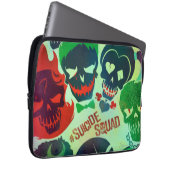 Suicide Squad | Gruppentoss Laptopschutzhülle (Vorne Rechts)