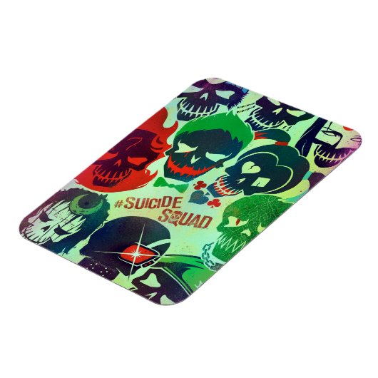 Suicide Squad | Gruppentoss Magnet (Linke Seite)