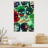 Suicide Squad | Gruppentoss Poster (Küche)