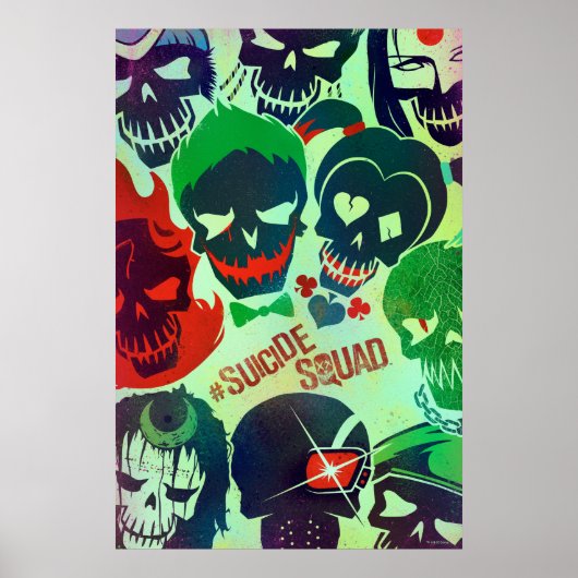 Suicide Squad | Gruppentoss Poster (Vorne)