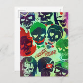 Suicide Squad | Gruppentoss Postkarte (Vorne/Hinten)