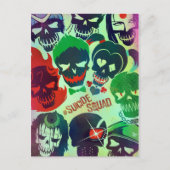 Suicide Squad | Gruppentoss Postkarte (Vorderseite)