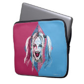 Suicide Squad | Harley Laugh Laptopschutzhülle (Vorderseite Links)