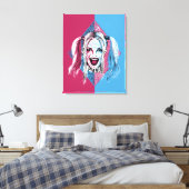 Suicide Squad | Harley Laugh Leinwanddruck (Insitu (Schlafzimmer))