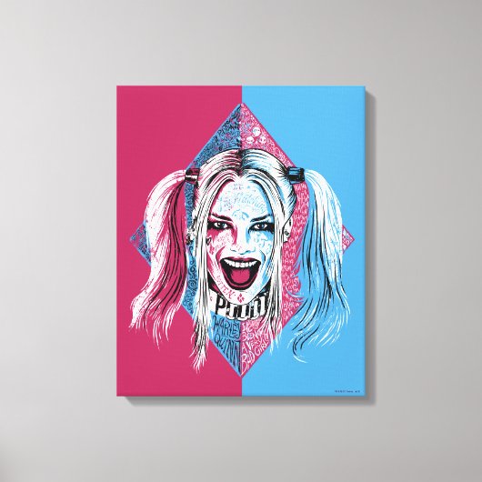Suicide Squad | Harley Laugh Leinwanddruck (Vorderseite)