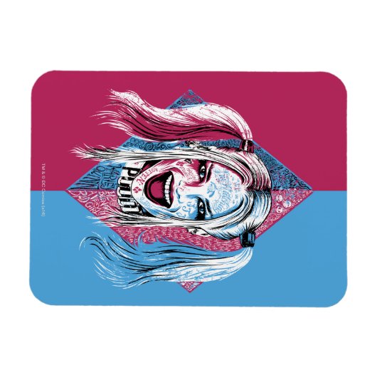 Suicide Squad | Harley Laugh Magnet (Horizontal)